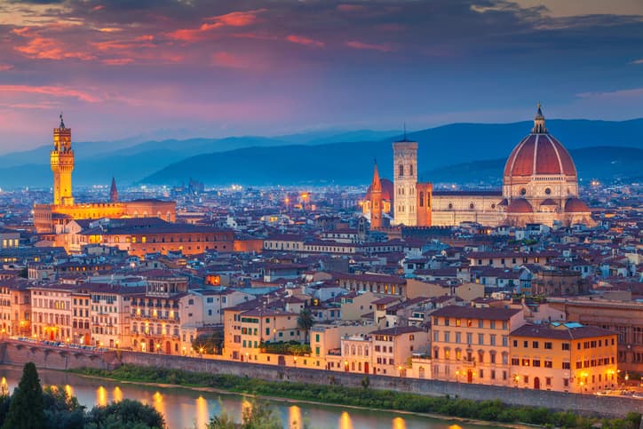 City view of Florence, Italy